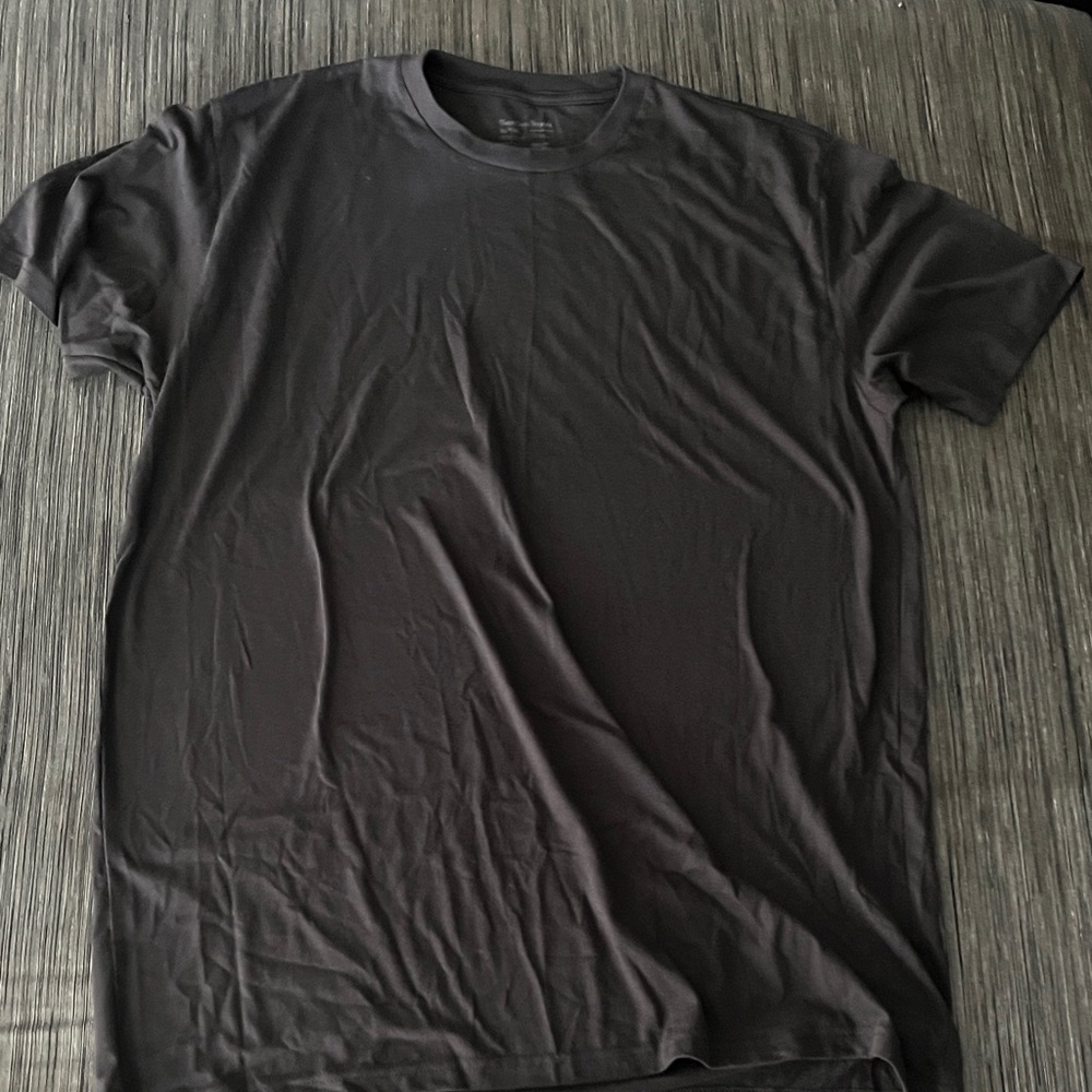 Men's Charcoal Crew Neck T-Shirt